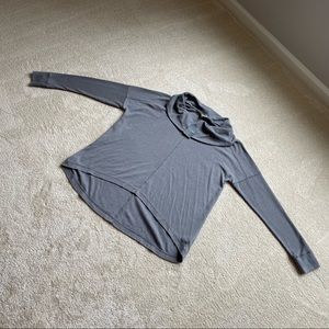 Lucky Brand NWT Cowl Neck Turtleneck Waffle Knit Long Sleeve Top - Large